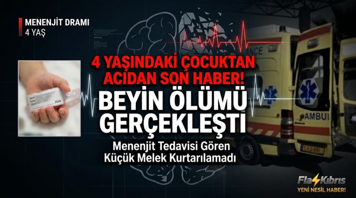 Güney Kıbrıs'tan acı haber