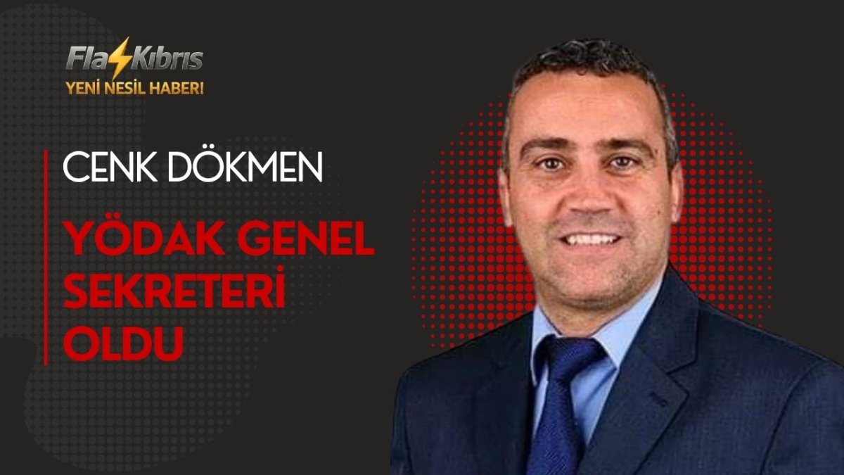 YÖDAK Genel Sekreteri Cenk Dökmen oldu