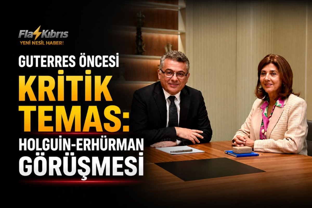 Erhürman, Holguín ile bir araya geldi