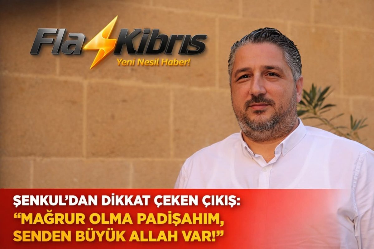 Şenkul’dan Üstel’e sert tepki: Mağrur olma padişahım, senden büyük Allah var!