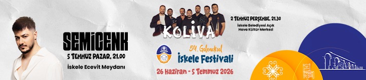 54. Geleneksel İskele Festivali - Semicenk ve Koliva - 26 Haziran - 5 Temmuz 2026